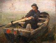 James Ensor The Rower oil painting